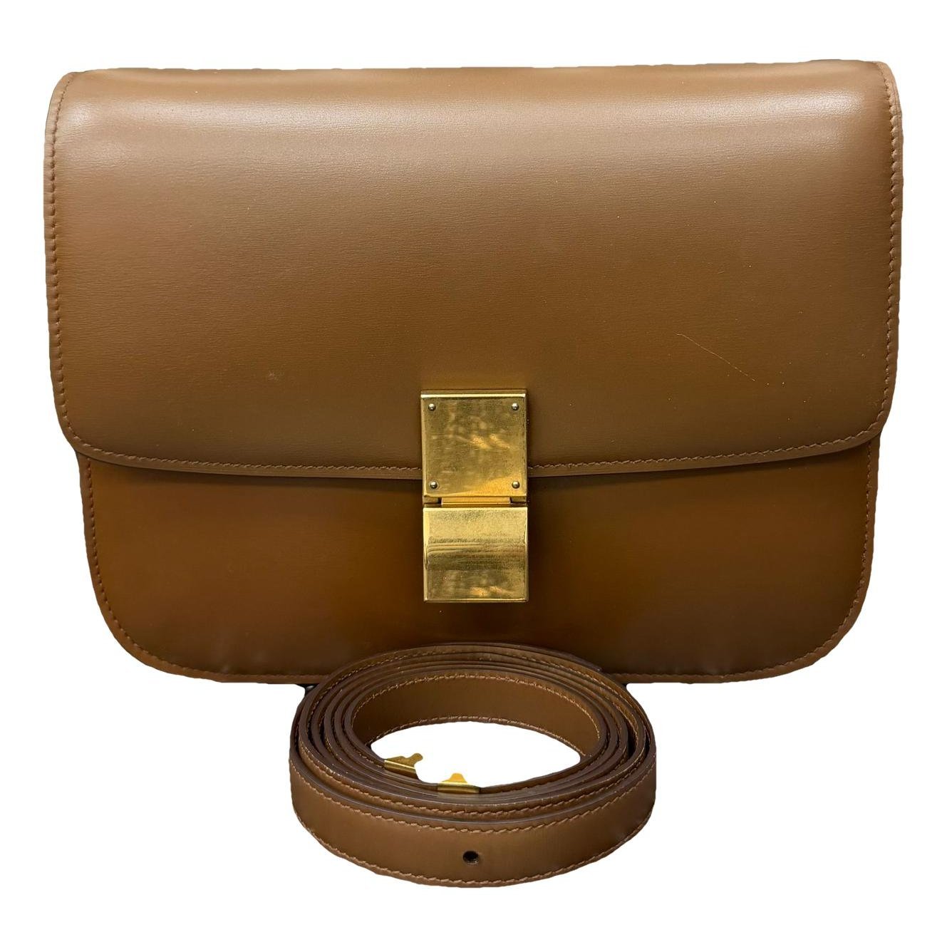 Classic leather handbag