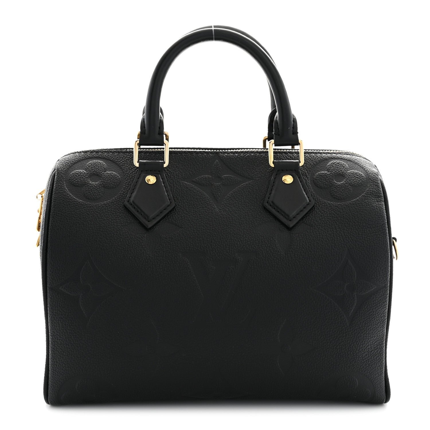 Louis Vuitton Empreinte Monogram Giant Speedy Bandouliere 25 Black