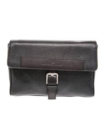 Salvatore Ferragamo Leather Clutch