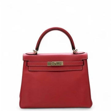 Epsom Leather Kelly 28