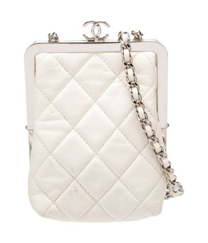 Chanel Cc Kiss Lock Mini Bag