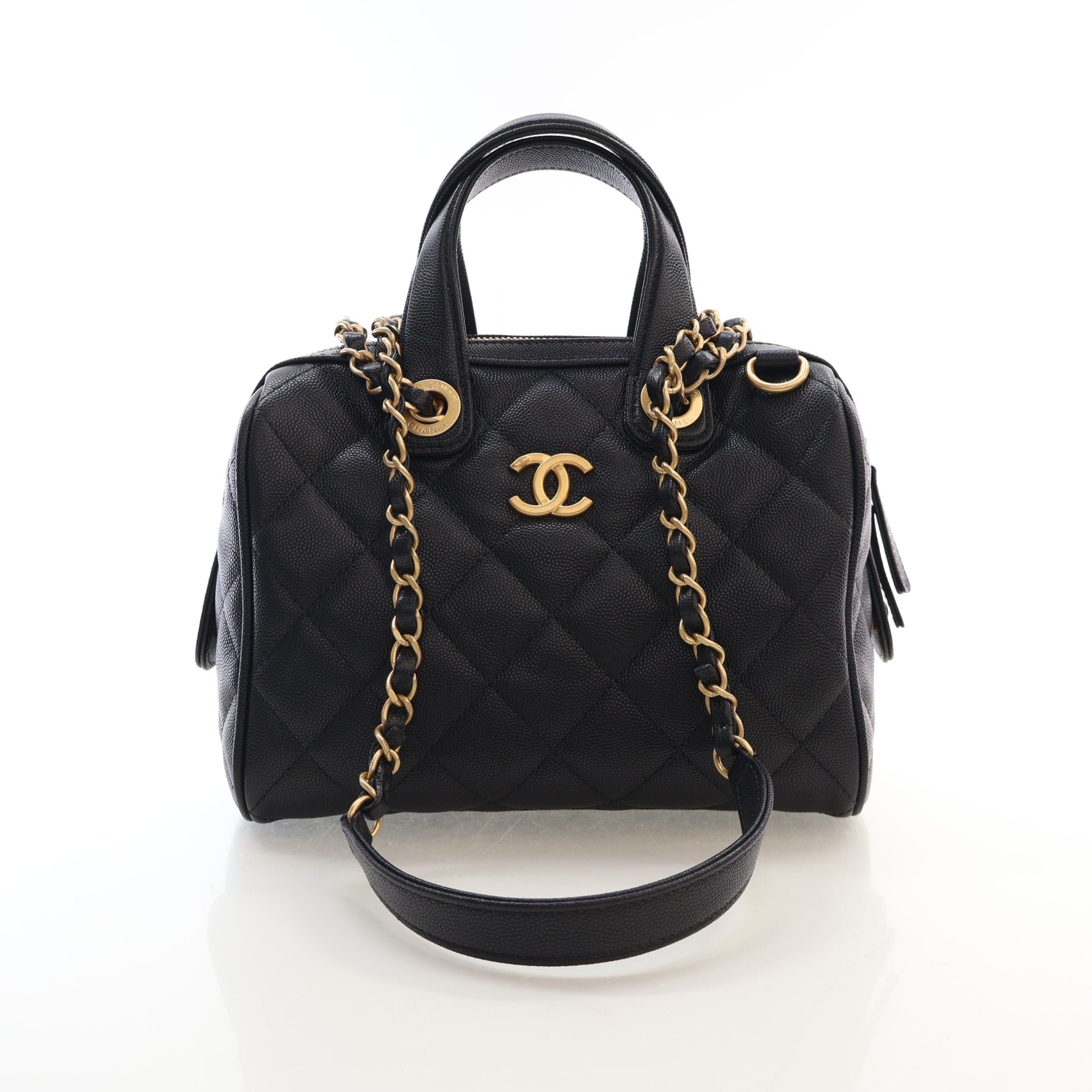 Chanel Small Caviar Bowling Bag