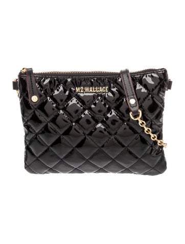 Patent Leather Messenger Bag