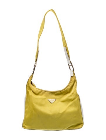 Enameled Metal Triangle Shoulder Bag