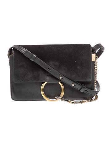 Chloe Leather Messenger Bag