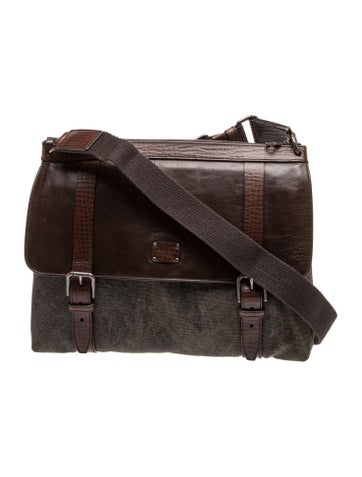 Dolce & Gabbana Canvas Messenger Bag