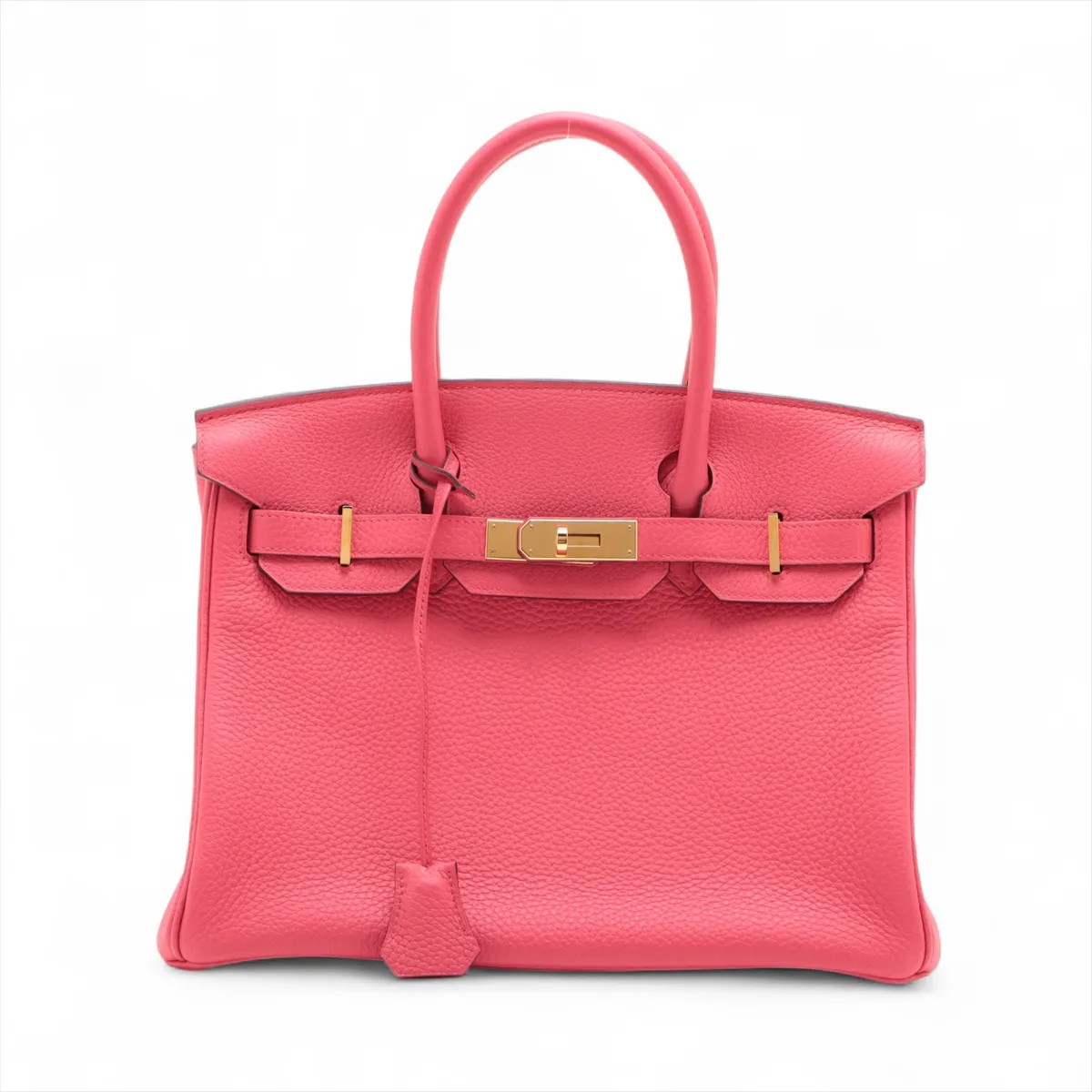 Hermès Birkin 30 Le Tournay Taurillon Clemence Rose extreme Gold Metal Fittings