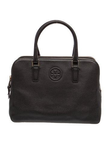 Leather Top Handle Bag