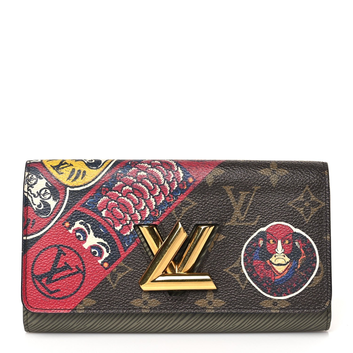 Louis Vuitton Monogram Epi Kabuki Twist Wallet