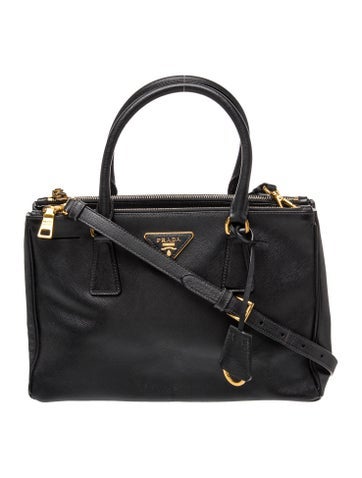 Saffiano Leather Top Handle Bag