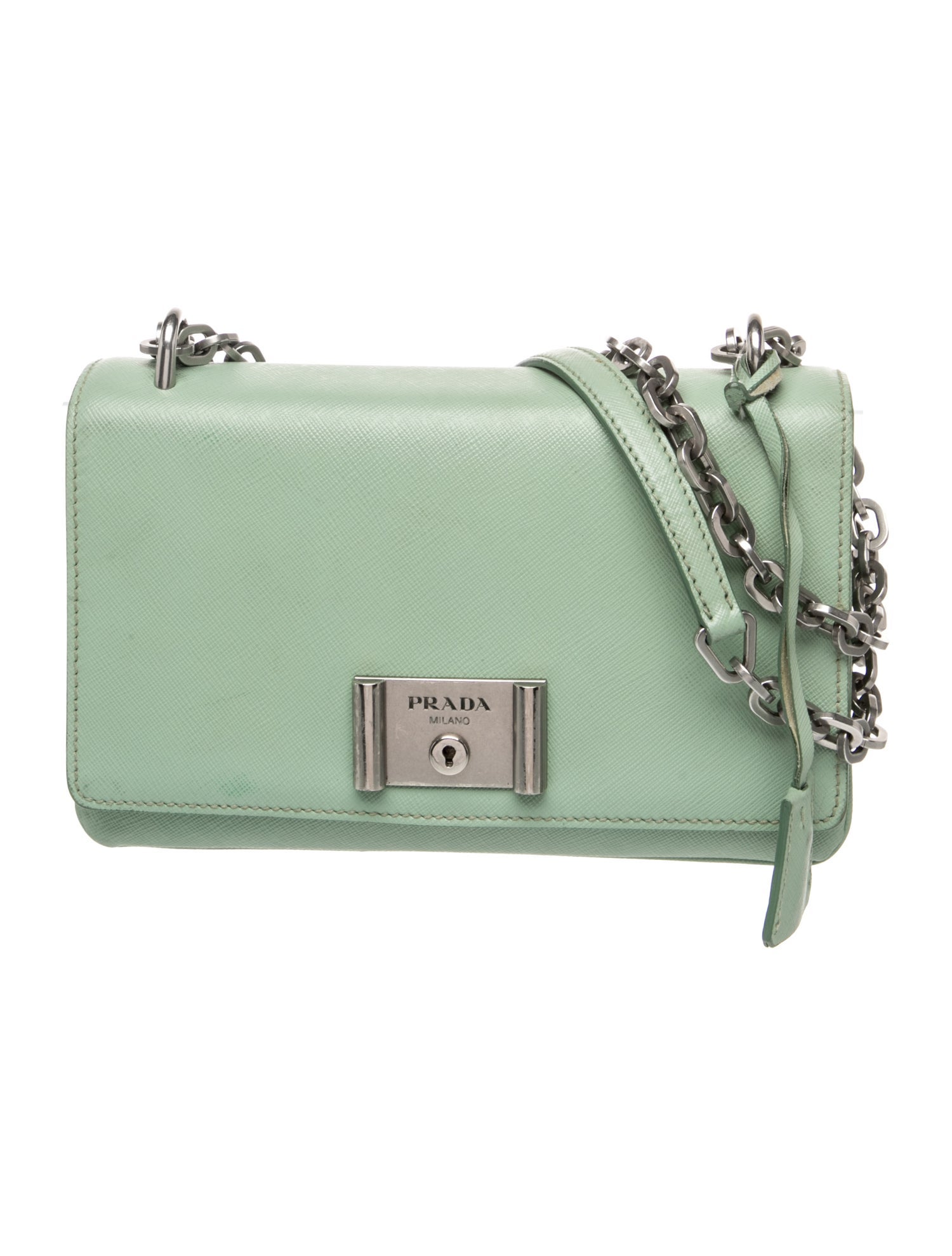 Saffiano Leather Crossbody Bag