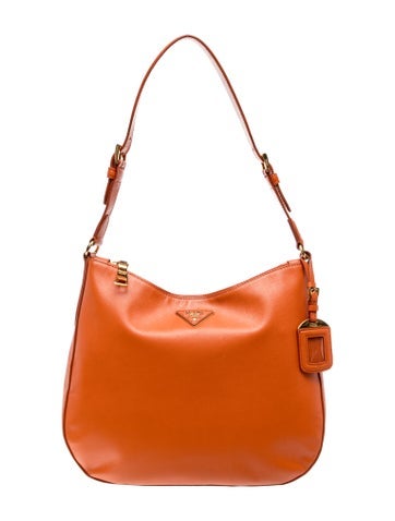 Prada Saffiano Lux Leather Shoulder Bag