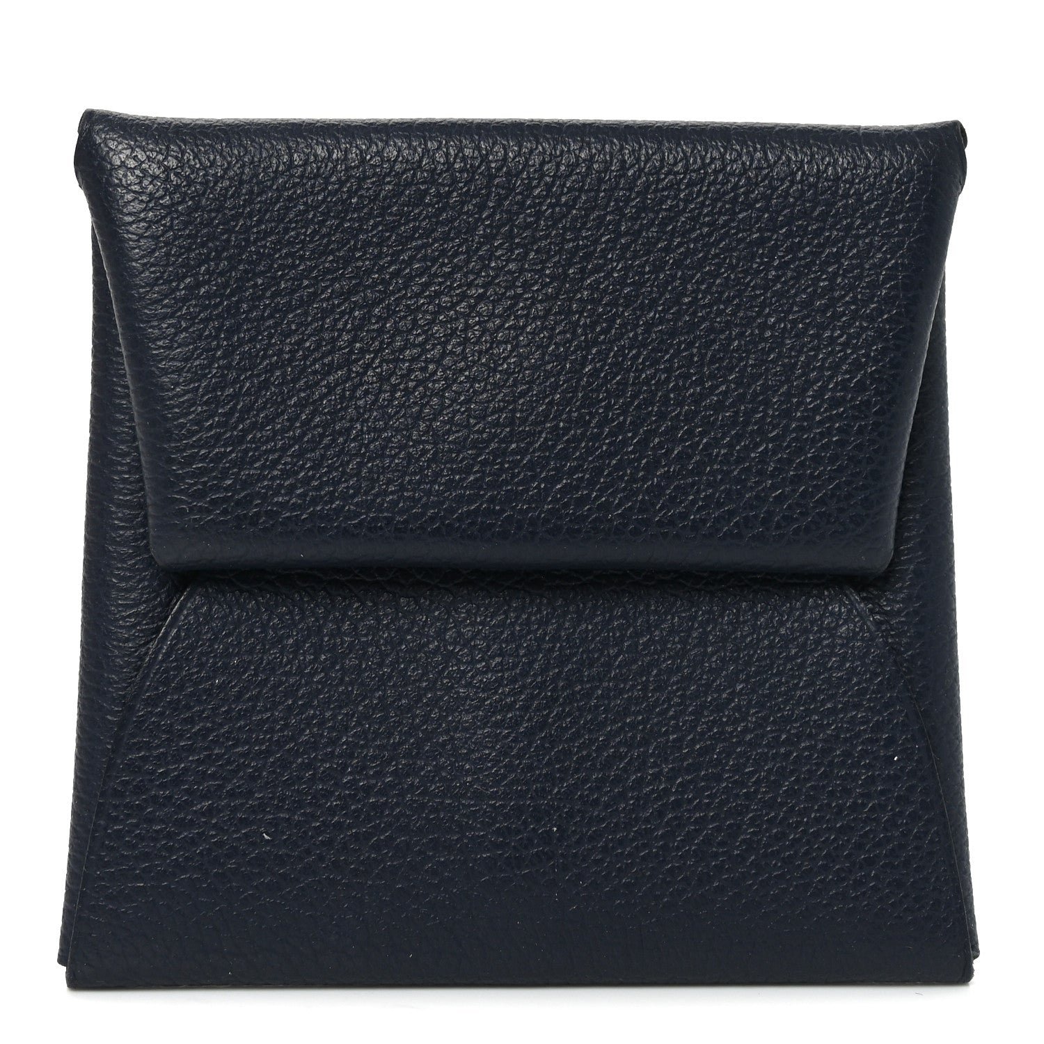 Hermes Evercolor Bastia Coin Purse Bleu Nuit