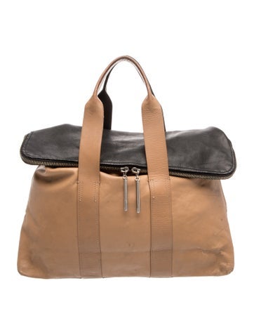 Leather Top Handle Bag