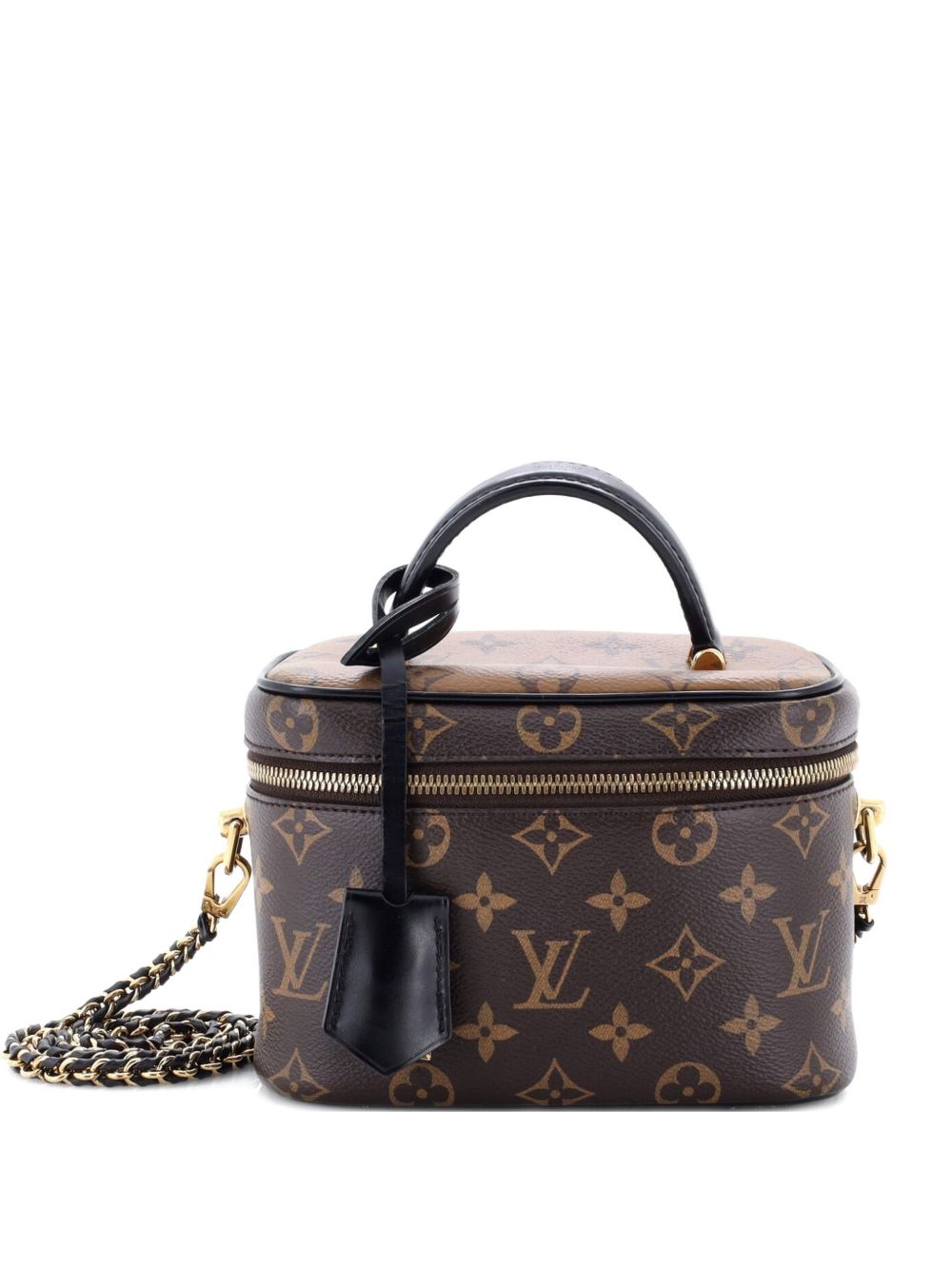 Louis Vuitton Vanity Handbag Reverse Monogram Canvas PM satchel