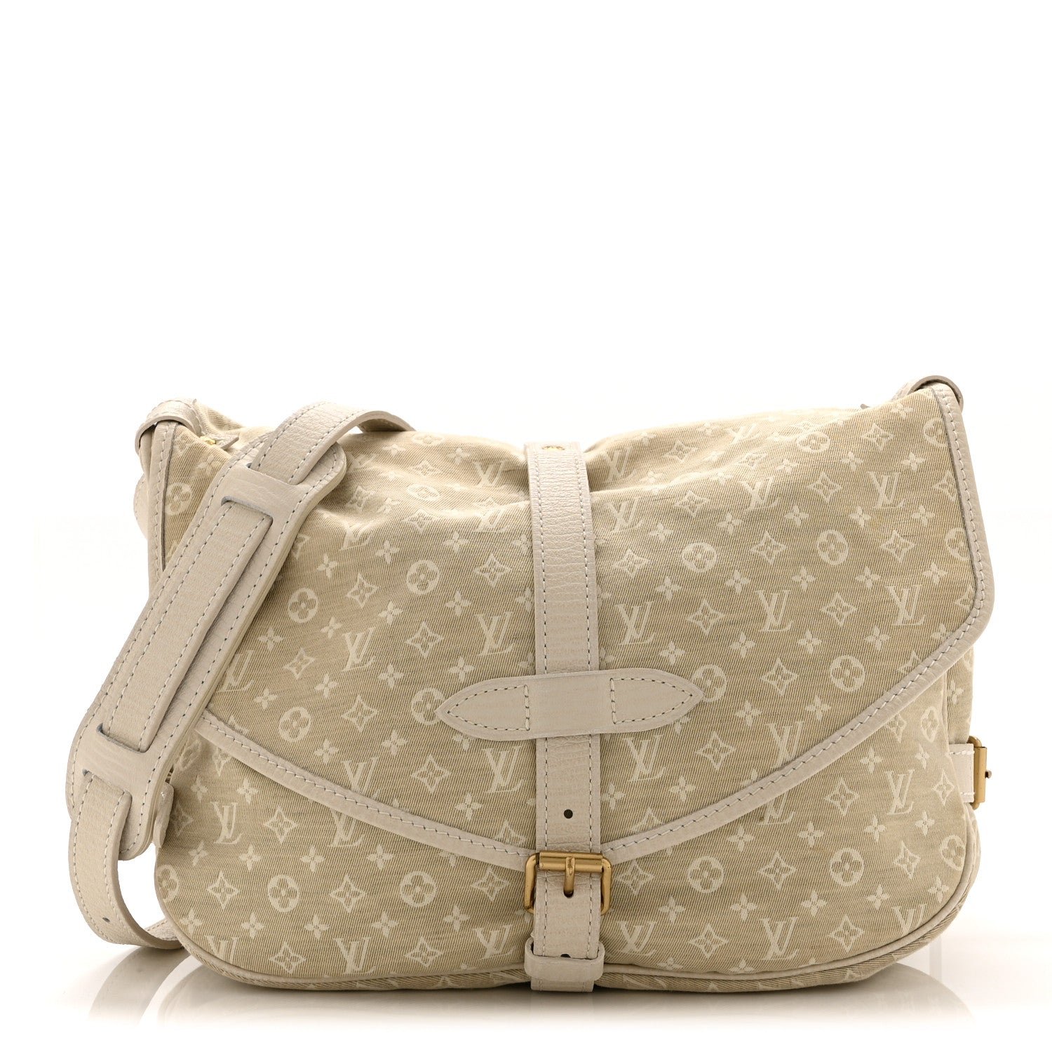 Louis Vuitton Monogram Mini Lin Saumur Dune