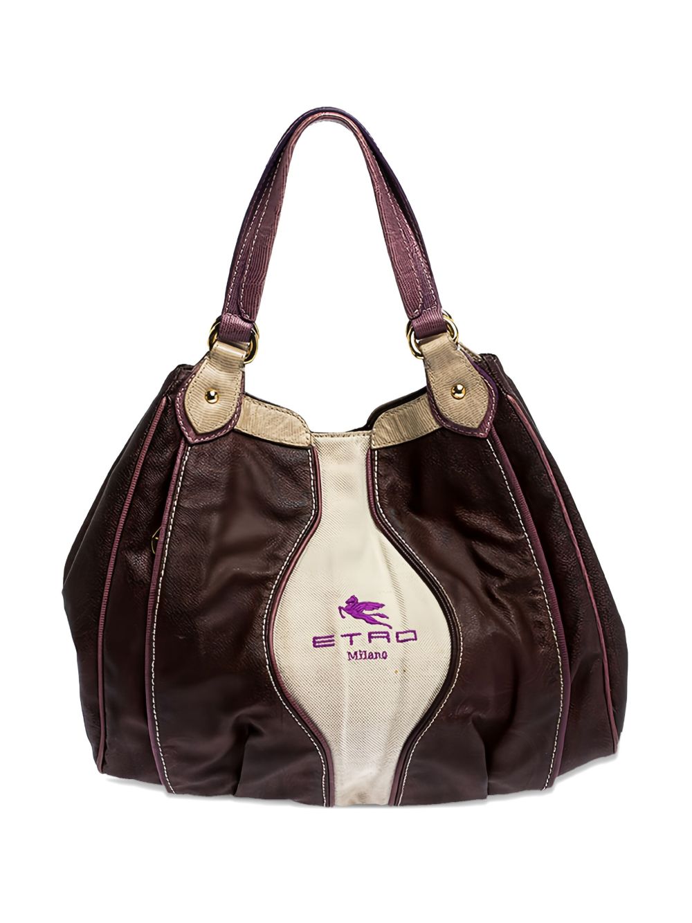 paisley-motif tote bag