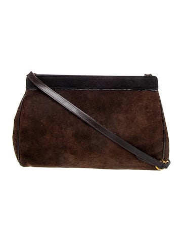 Suede Crossbody Bag