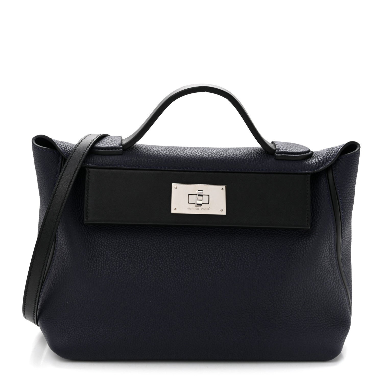 Hermes Togo Swift 24/24 29 Bleu Nuit Black