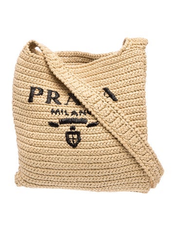 Signature Logo Raffia Tote w/ Tags