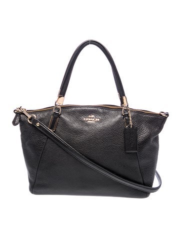Leather Top Handle Bag