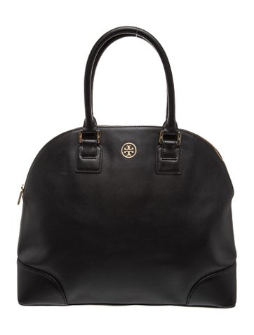 Leather Top Handle Bag