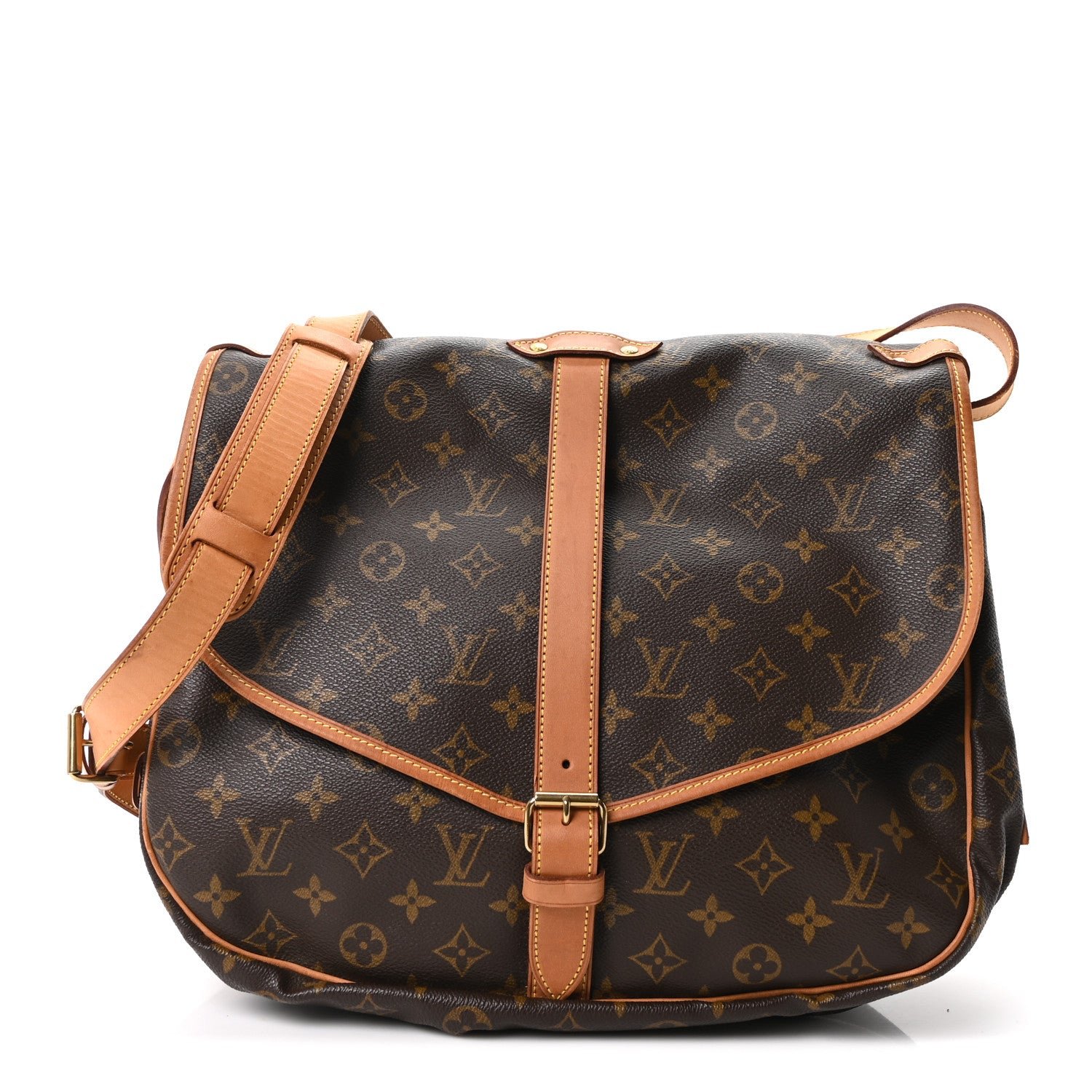 Louis Vuitton Monogram Saumur 35