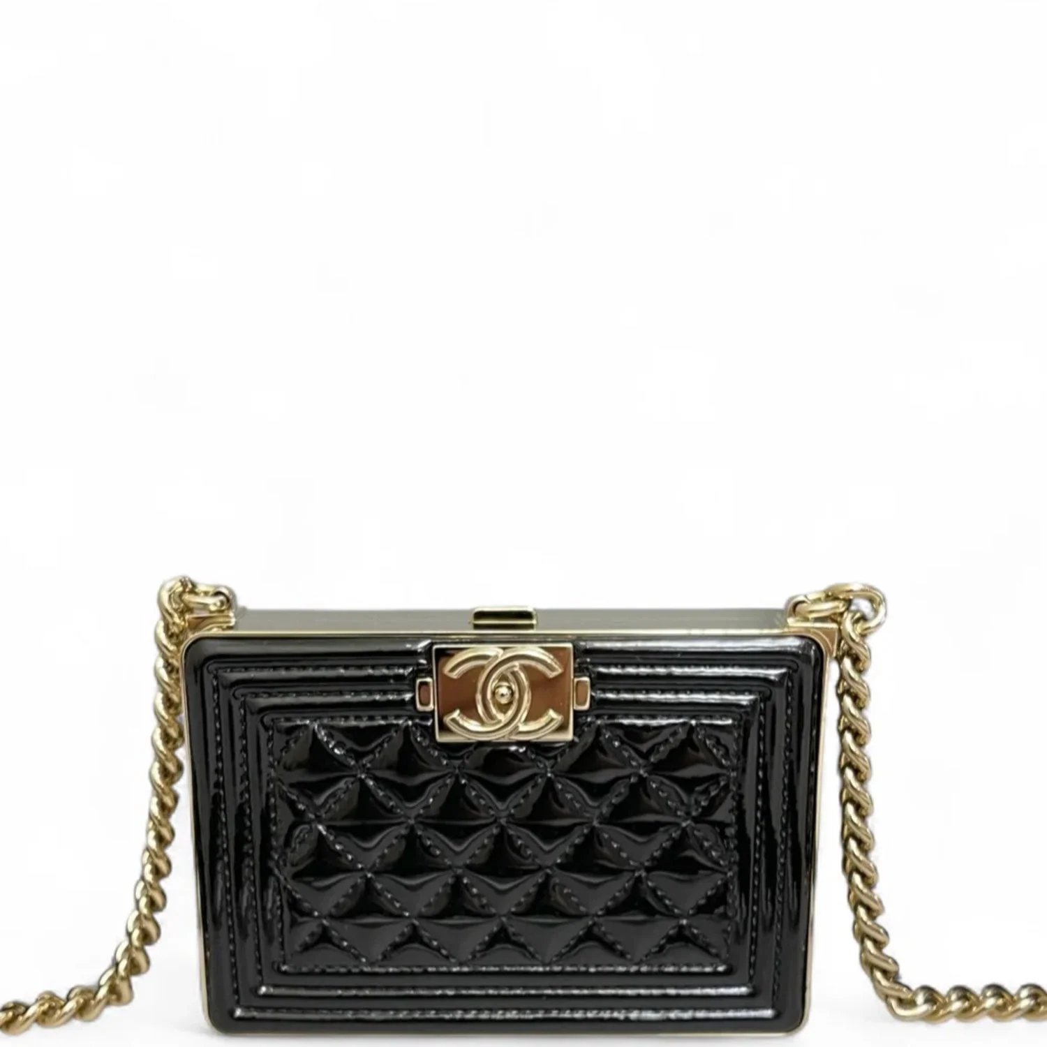 Calfskin Boy Minaudiere
