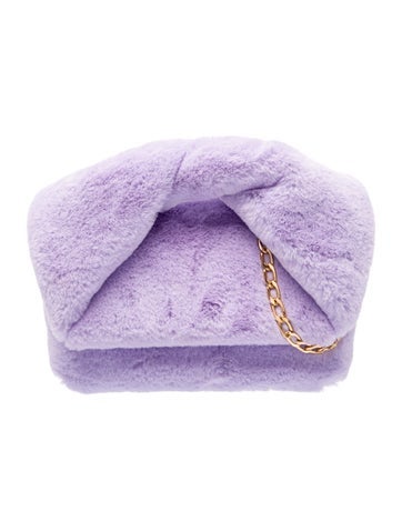 JW Anderson Faux Fur Top Handle Bag