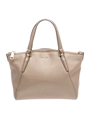 Leather Top Handle Bag