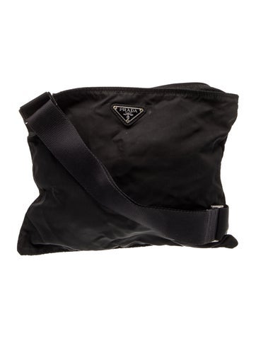 Vela Nylon tessuto messenger bag