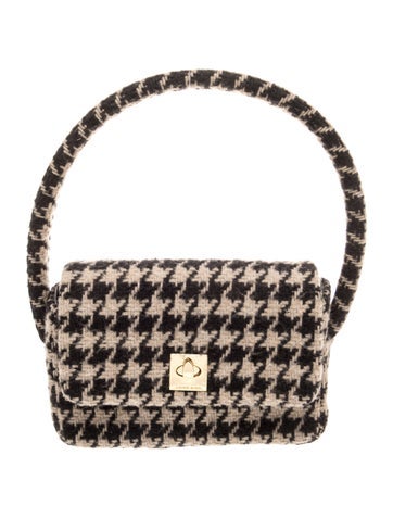 Tweed Top Handle Bag