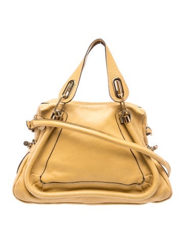 Leather Top Handle Bag