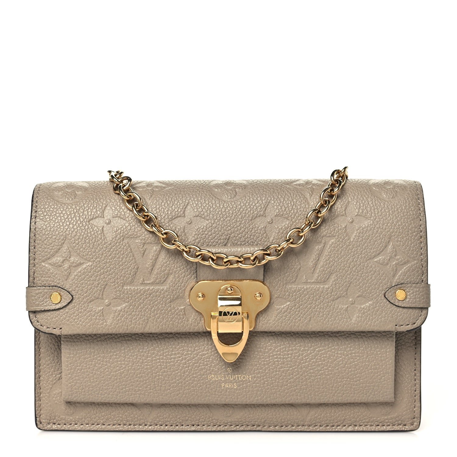 Louis Vuitton Empreinte Vavin Chain Wallet Tourterelle