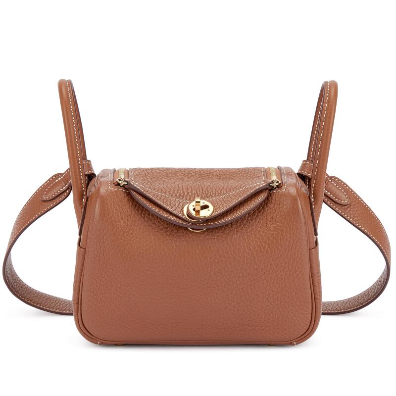 Gold Clemence Mini Lindy 20 Gold Hardware, 2022