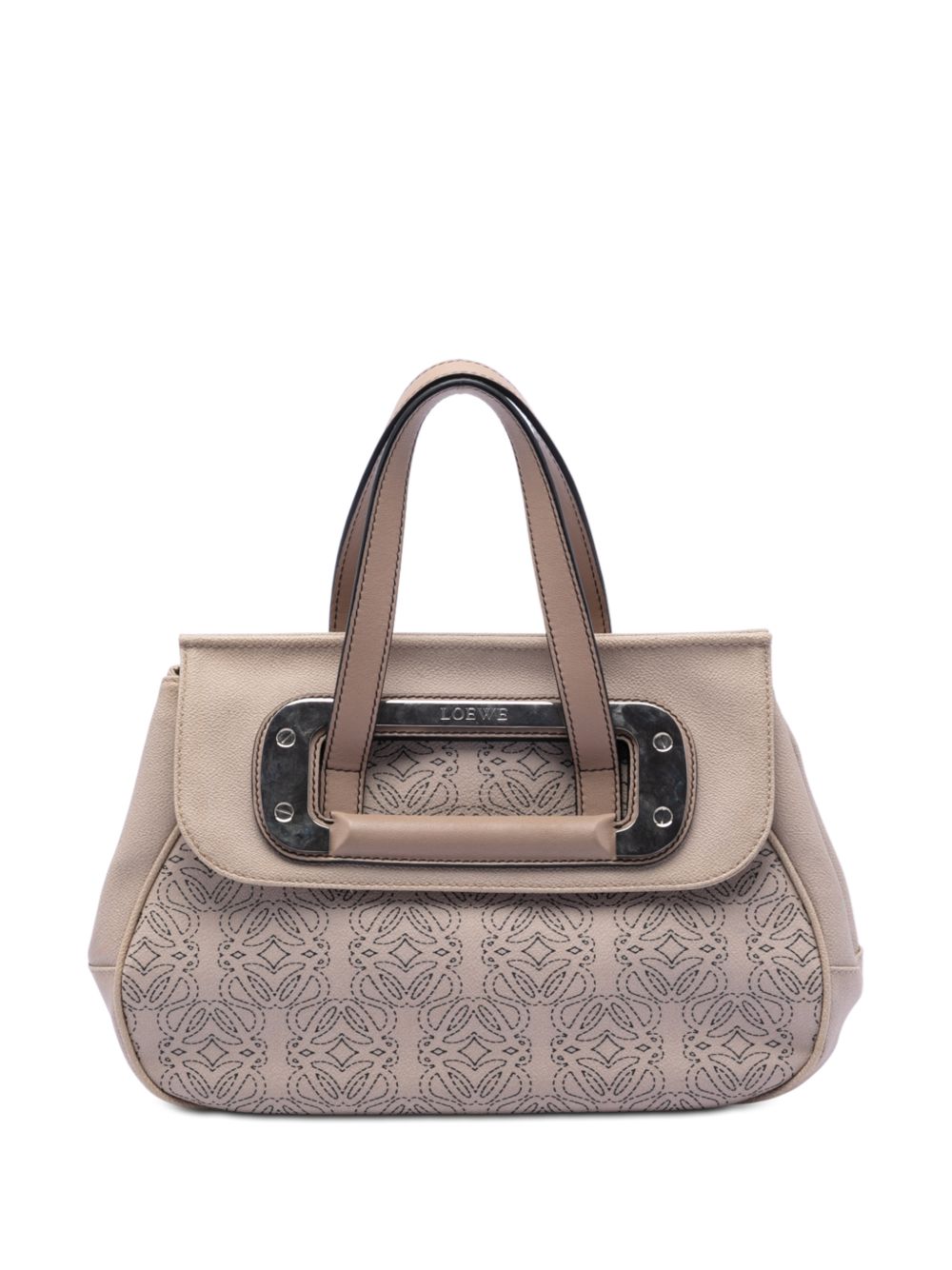 2008 Anagram Coated Canvas Kite satchel