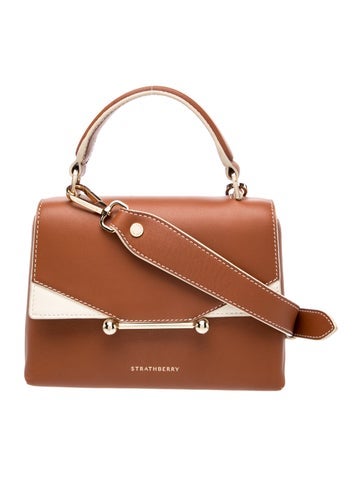 Leather Top Handle Bag