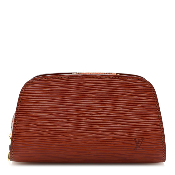 Louis Vuitton Epi Dauphine 17 Cosmetic Pouch Fawn
