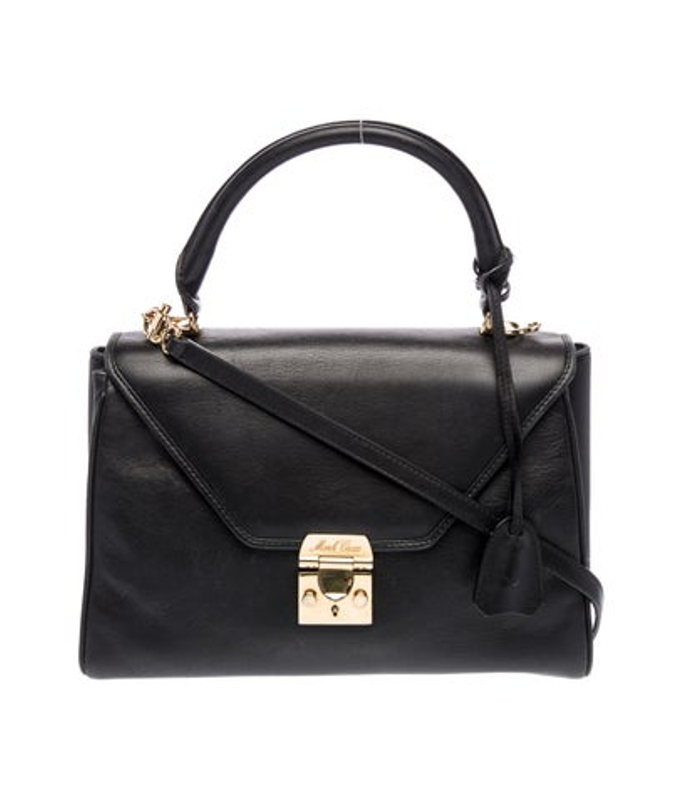 Mark Cross Cross Leather Top Handle Bag