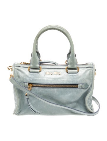 Leather Top Handle Bag