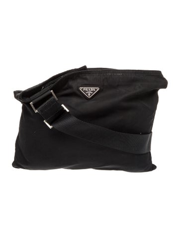 Tessuto Nylon Messenger Bag