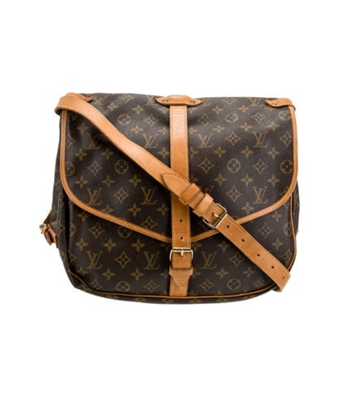 Louis Vuitton Vuitton Lv Monogram Saumur 35 Vintage