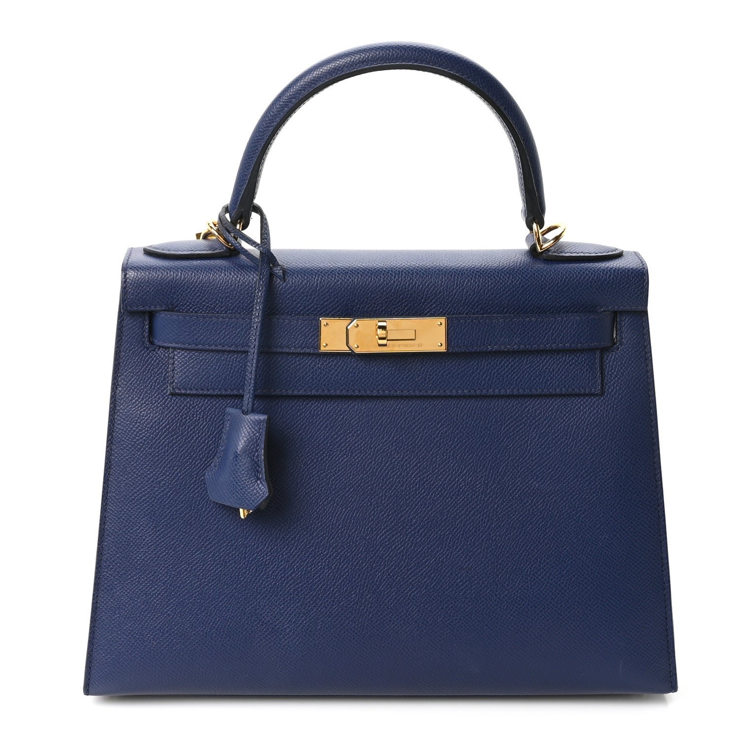 Hermes Epsom Kelly Sellier 28 Bleu Saphir