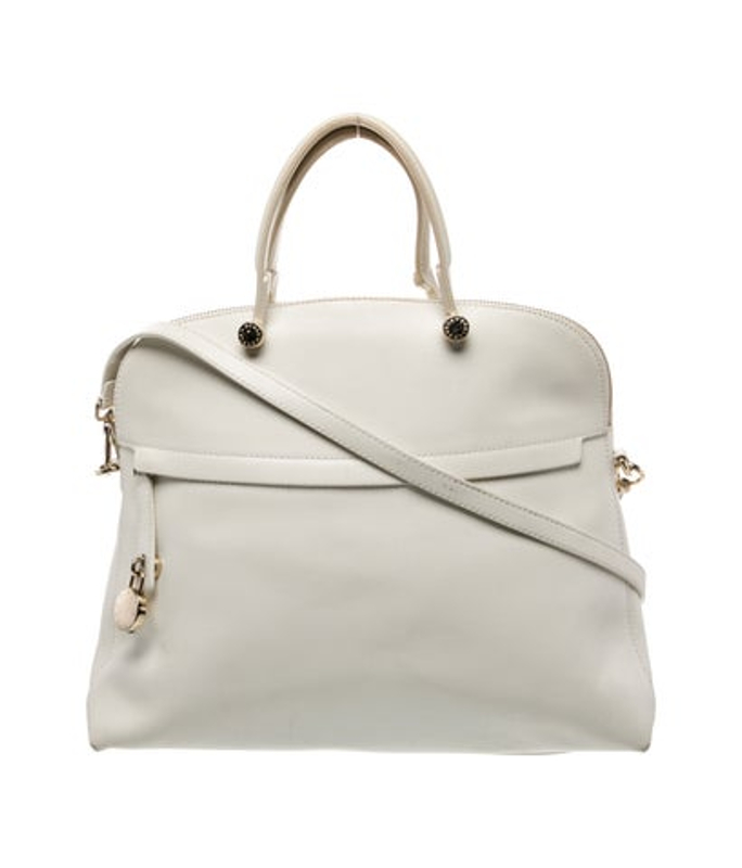 Furla Saffiano Leather Top Handle Bag