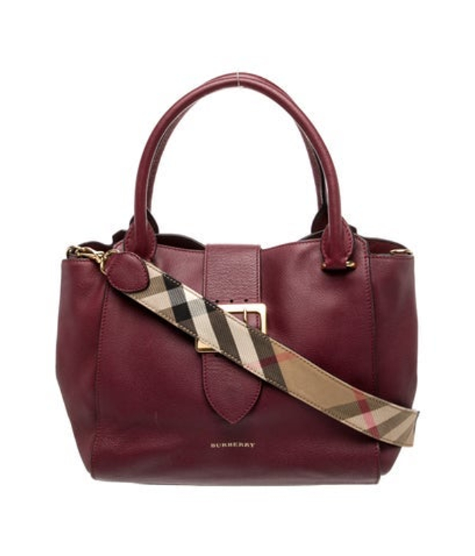Burberry House Check The Buckle Tote