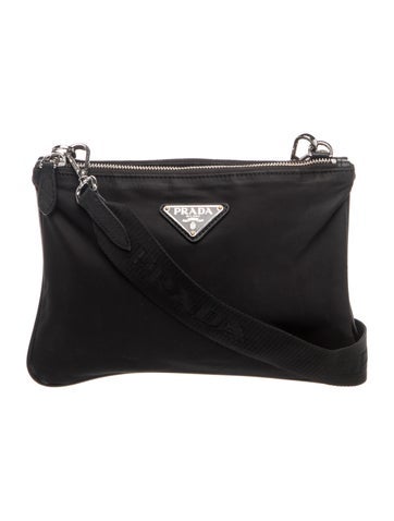 Enameled Metal Triangle Crossbody Bag