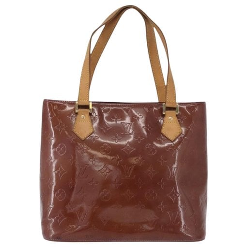 Houston patent leather handbag