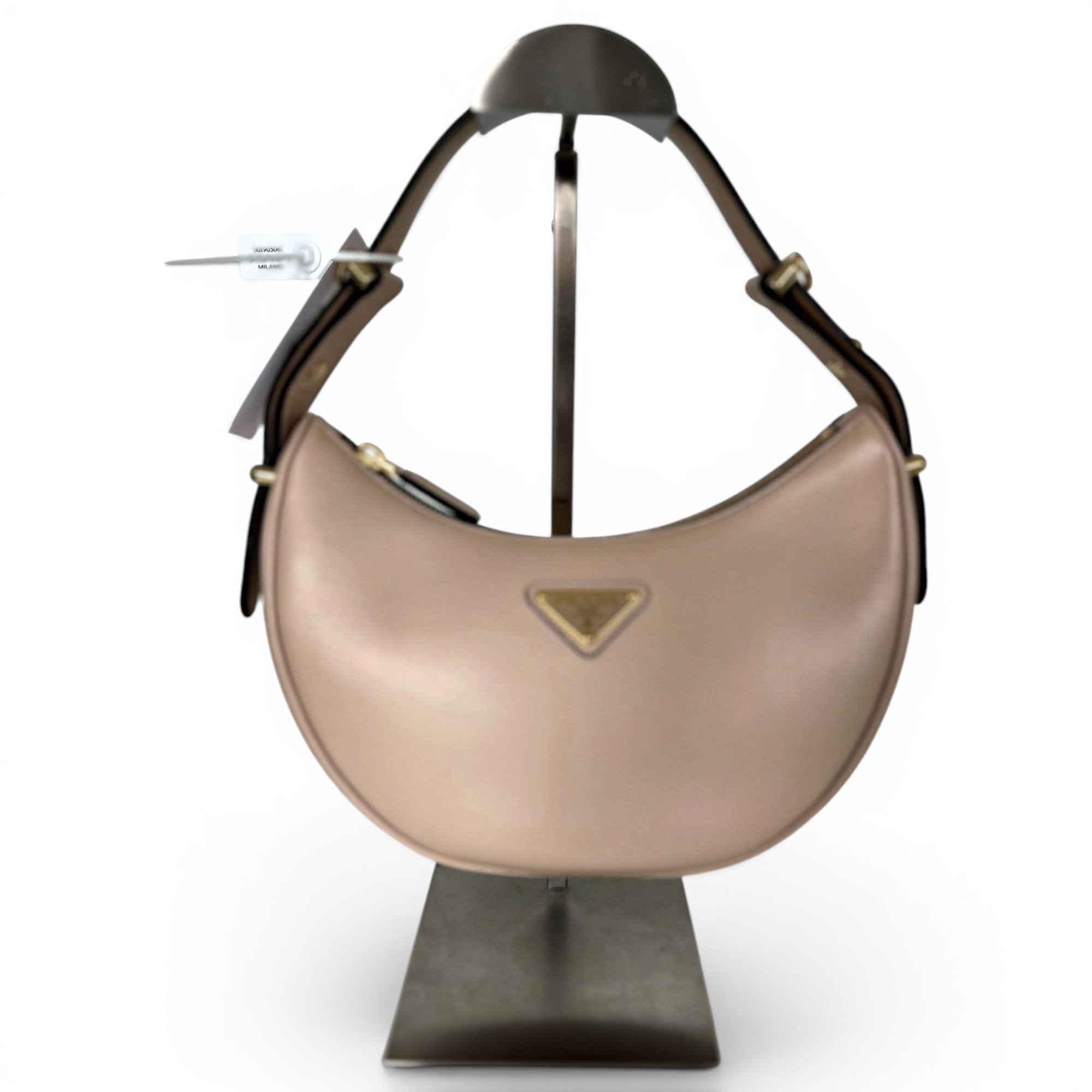 Arqué leather handbag