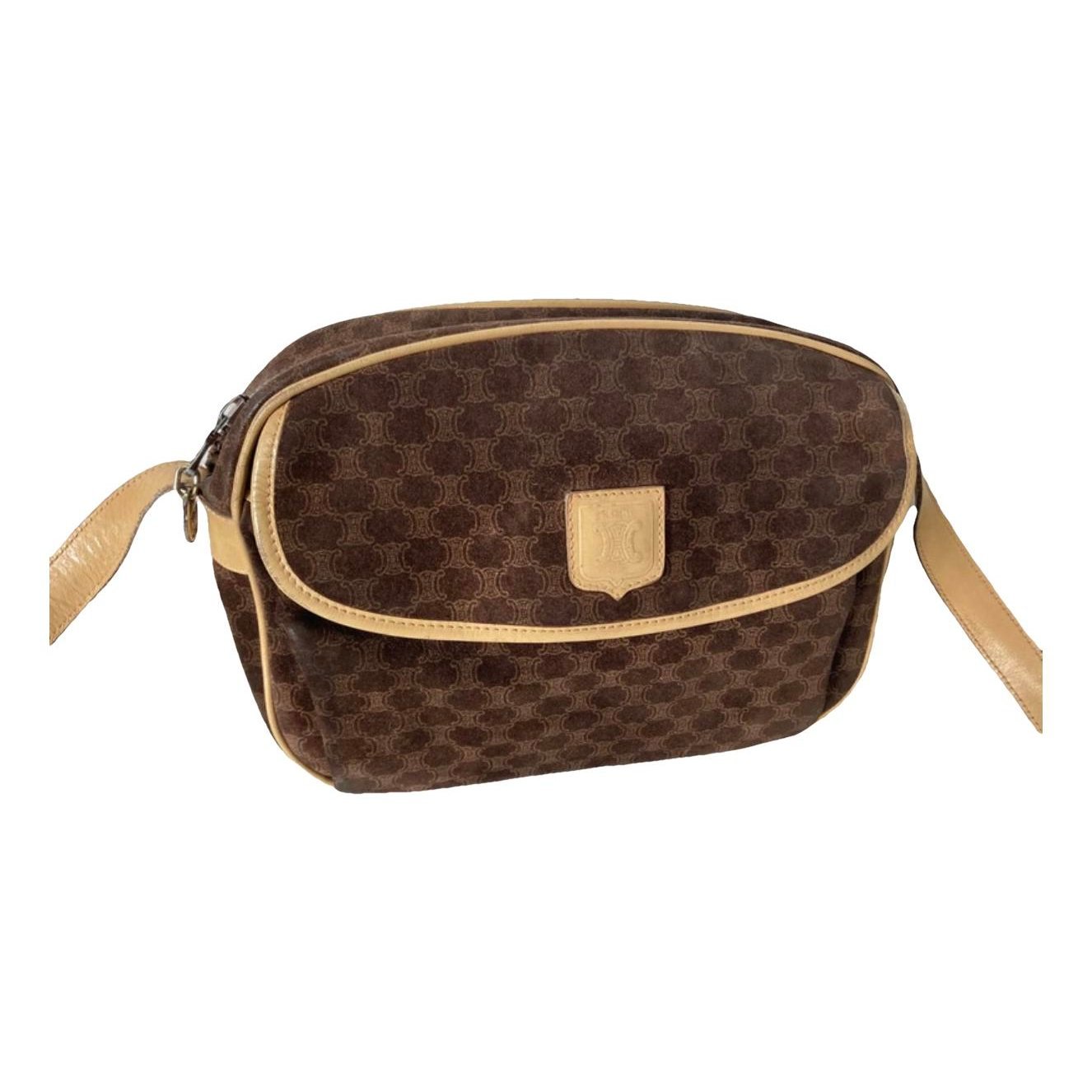 Triomphe leather handbag