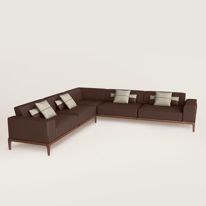 Sofa Sellier 5-seater corner